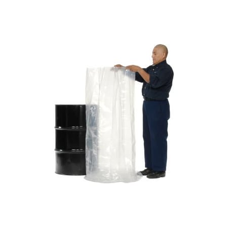 Protective Lining GEC 153; 55 Gallon Drum Liner 4 Mil 38 x 53, PK100 RB385304